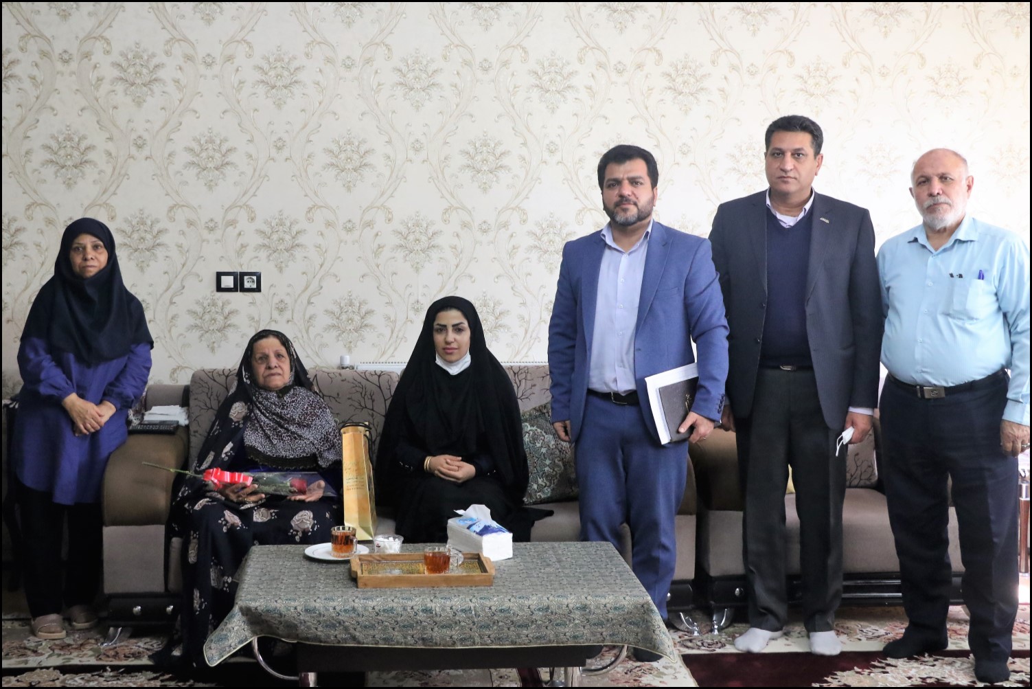 پاسداشت مادران شهیدان ورامینی و گلاف‌زاده / عکس: محمدمهدی اسدزاده