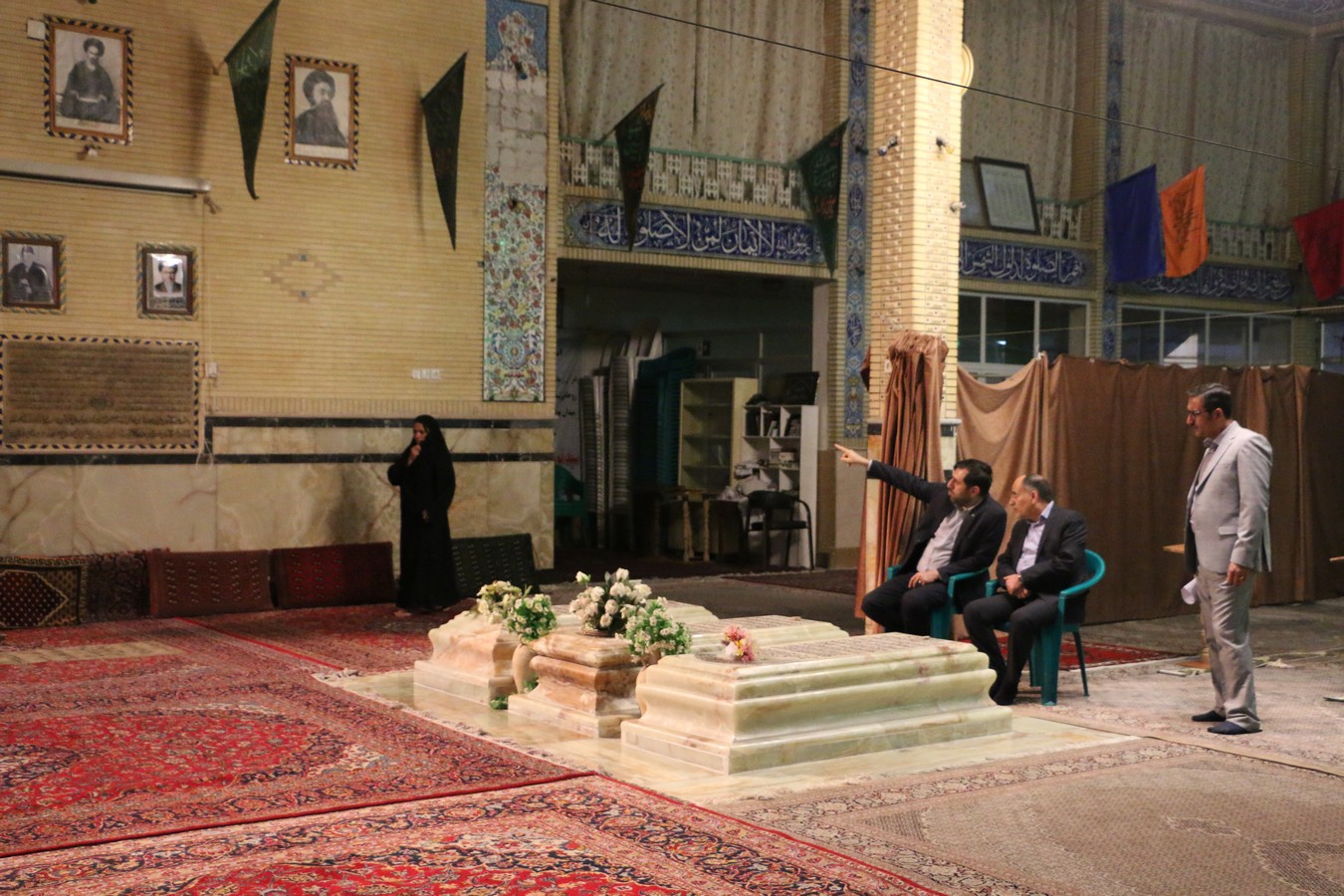 بازدید رییس انجمن آثار و مفاخر فرهنگی از «مسجد نور» شیراز